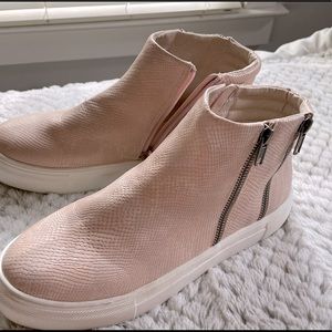 Pink Ankle Boots 8